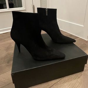 Saint Laurent KIKI 85 Zip Booties